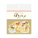 Furukawashiko Washi Flake Sticker Pack - Desserts - 20 Pieces