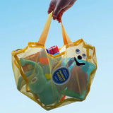 Gladee Mesh Beach Tote Bag - Banana