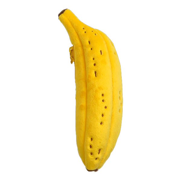 Gladee Pen Pouch - Embroidered Ripe Banana Smile - - Pencil Case & Pouch - Bunbougu