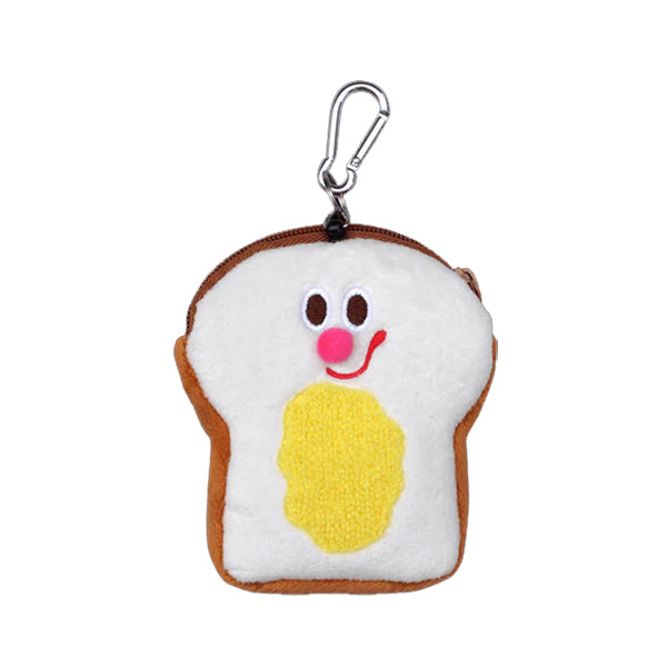 Gladee Pass Card Holder for Cards, Coins & Small Essentials - Butter Toast