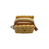 Gladee Mini Pouch Case for AirPods, Coins & Accessories - S'more Sandwich Cookies