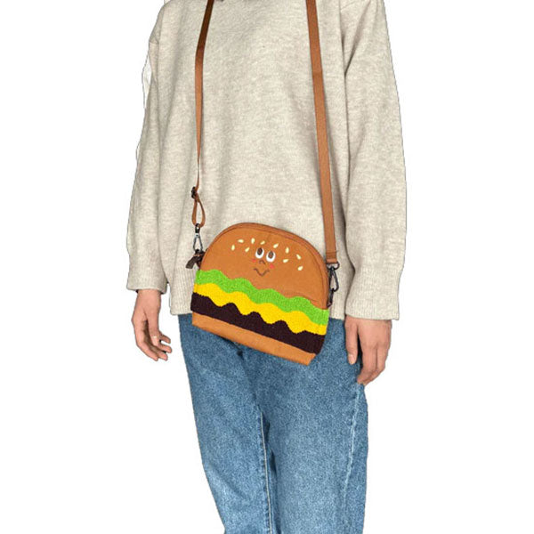 Gladee Sacoche Bag - Hamburger