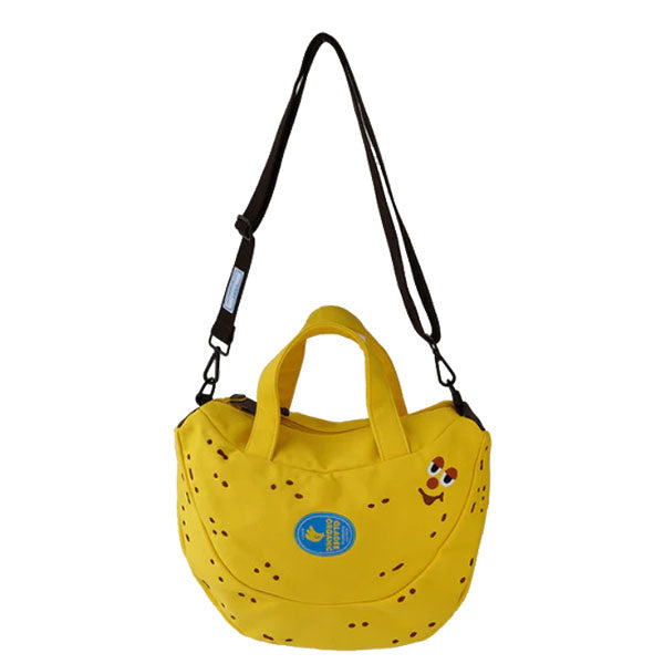 Gladee Large Canvas Tote Shoulder Bag - Ripe Banana