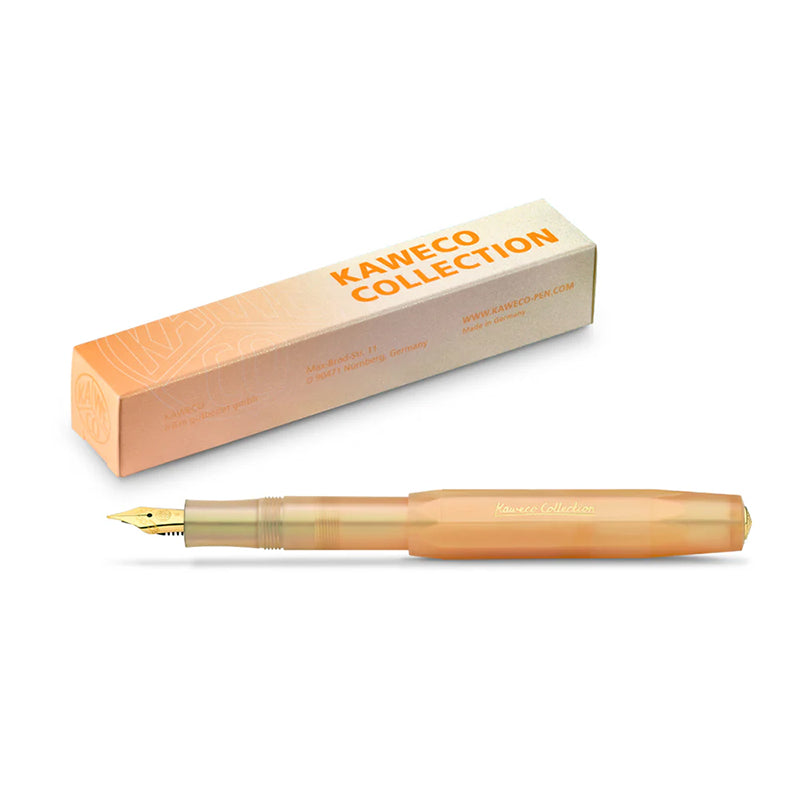 Kaweco Collection Sport Fountain Pen - Limited Edition - Apricot Pearl - - Fountain Pens - Bunbougu