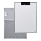 King Jim All-in Clipboard - A4 - White -  - Stationery Organisers & Storage - Bunbougu