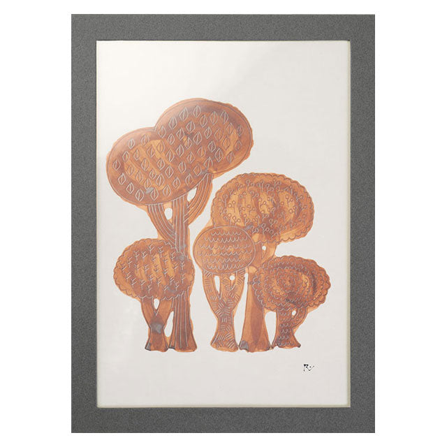 King Jim Hacobuchi Photo Frame (Include Paper Storage Drawer) - Grey - A4 -  - Stationery Organisers & Storage - Bunbougu