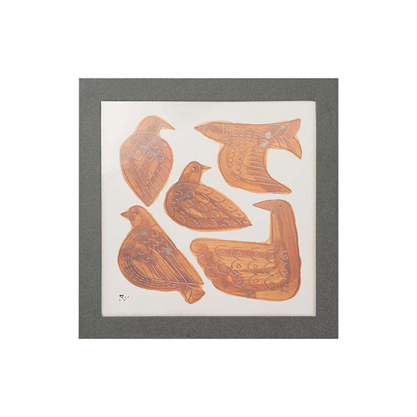 King Jim Hacobuchi Photo Frame (Include Paper Storage Drawer) - Grey - Square -  - Stationery Organisers & Storage - Bunbougu