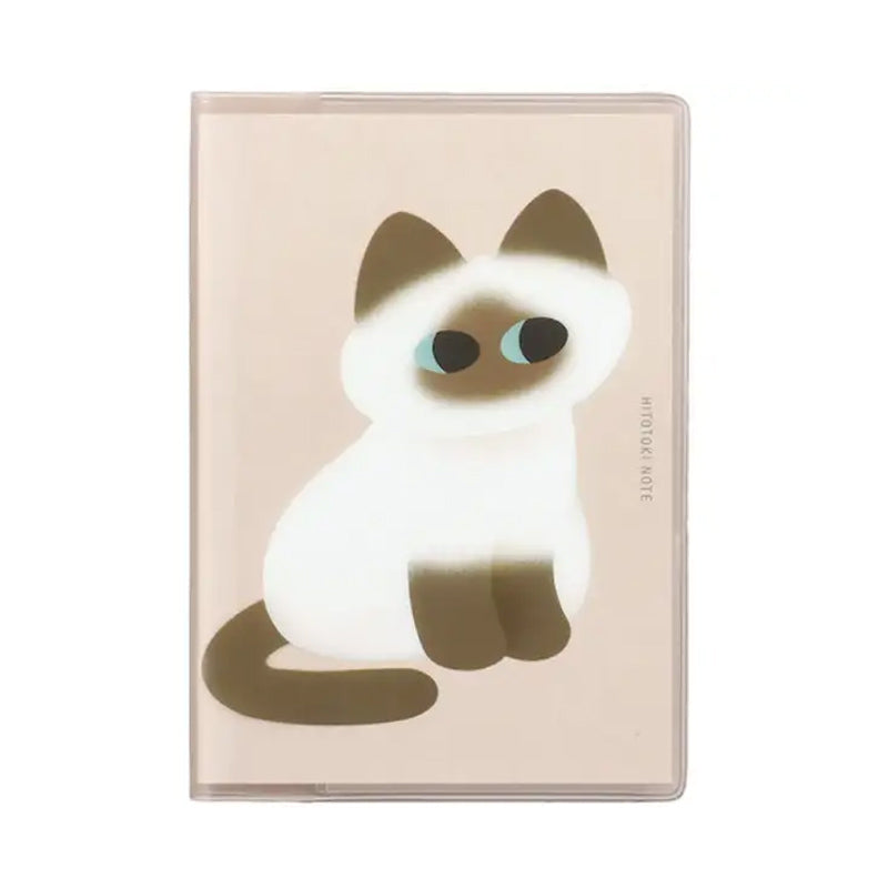 King Jim Hitotoki Note Notebook - Passport Size - Cat