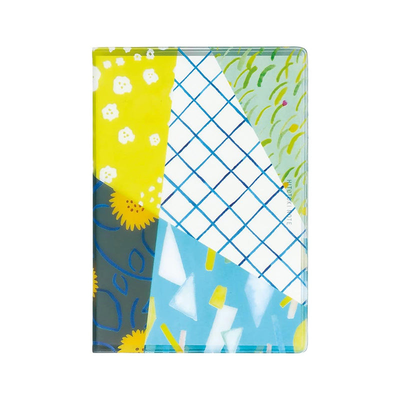 King Jim Hitotoki Note Notebook - Passport Size - Patchwork
