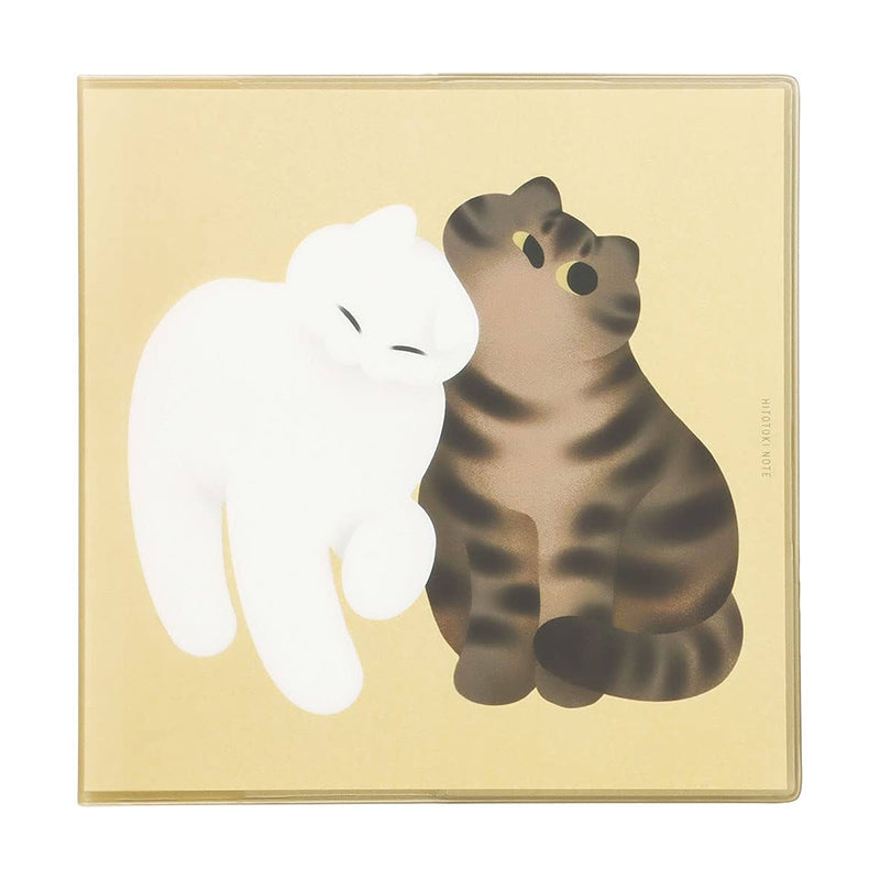King Jim Hitotoki Note Notebook - Square Size - Cat
