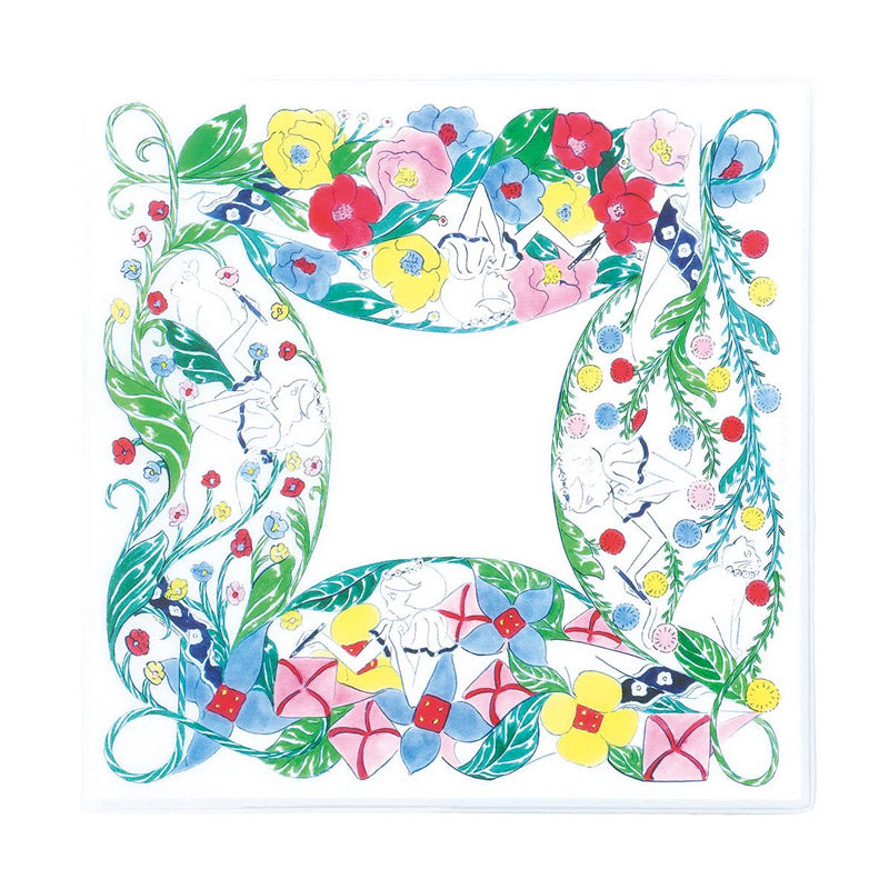 King Jim Hitotoki Note Notebook - Square Size - My Garden