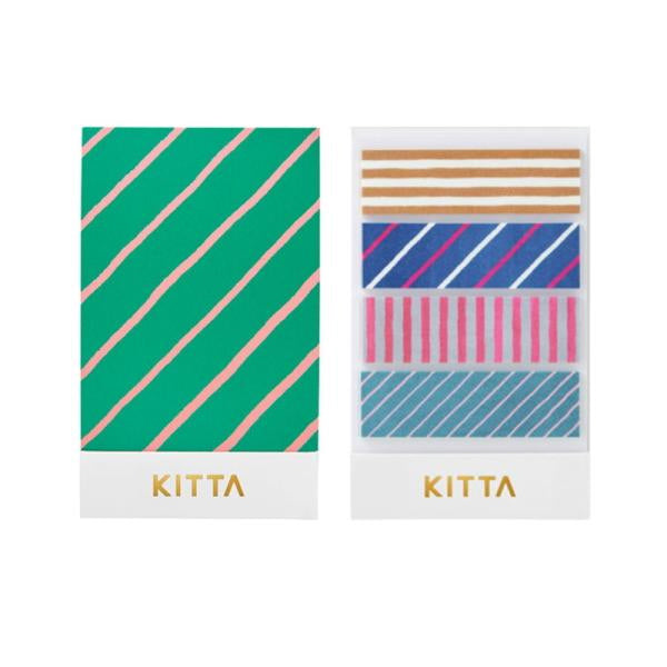 King Jim Kitta Washi Masking Tape - Shimaku Pattern - - Washi Tapes - Bunbougu
