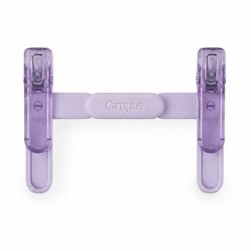 Kokuyo Campus Book Clip - Light Violet - - Planner Clips - Bunbougu