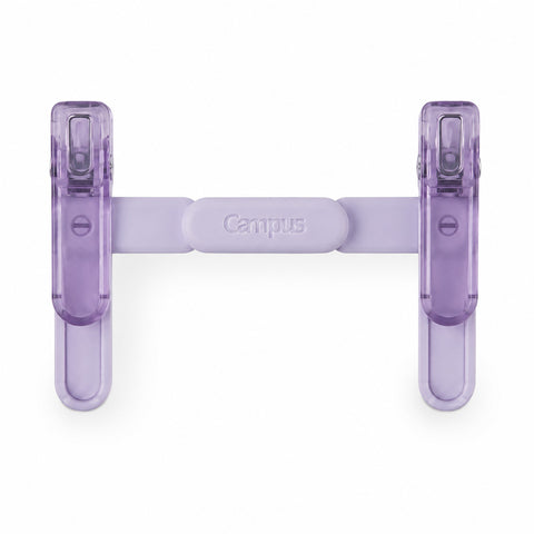 Kokuyo Campus Book Clip - Light Violet - - Planner Clips - Bunbougu