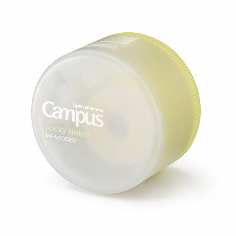 Kokuyo Campus Memo Roll Label Sticky Note - Yellow - - Sticky Notes - Bunbougu