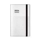 Kokuyo Jibun Techo 2024 First Kit (DIARY+ LIFE+ IDEA) - White - A5 Slim -  - Diaries & Planners - Bunbougu