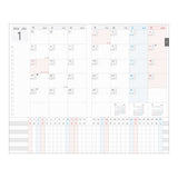 Kokuyo Jibun Techo Days 2026 Diary - SOU・SOU Limited Edition - Blue - B6 Slim - - Diaries & Planners - Bunbougu