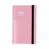 Kokuyo Jibun Techo Mini 2026 First Kit (DIARY+ LIFE+ IDEA) - Pink - B6 Slim - - Diaries & Planners - Bunbougu