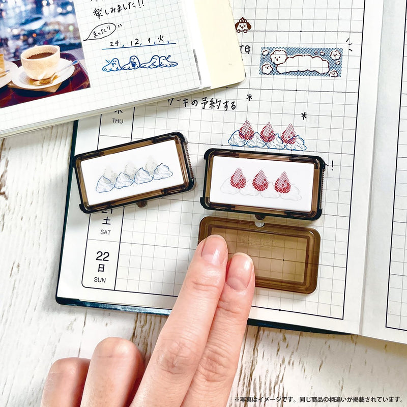 Kutsuwa Hancoco Deco Layer Stamp - Onigiri
