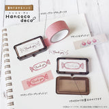 Kutsuwa Hancoco Deco Layer Stamp - Check Cat