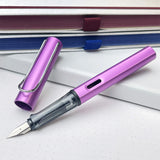 Lamy AL-Star Aluminium Fountain Pen - Limited Edition - Lilac - Fine Nib -  - Fountain Pens - Bunbougu