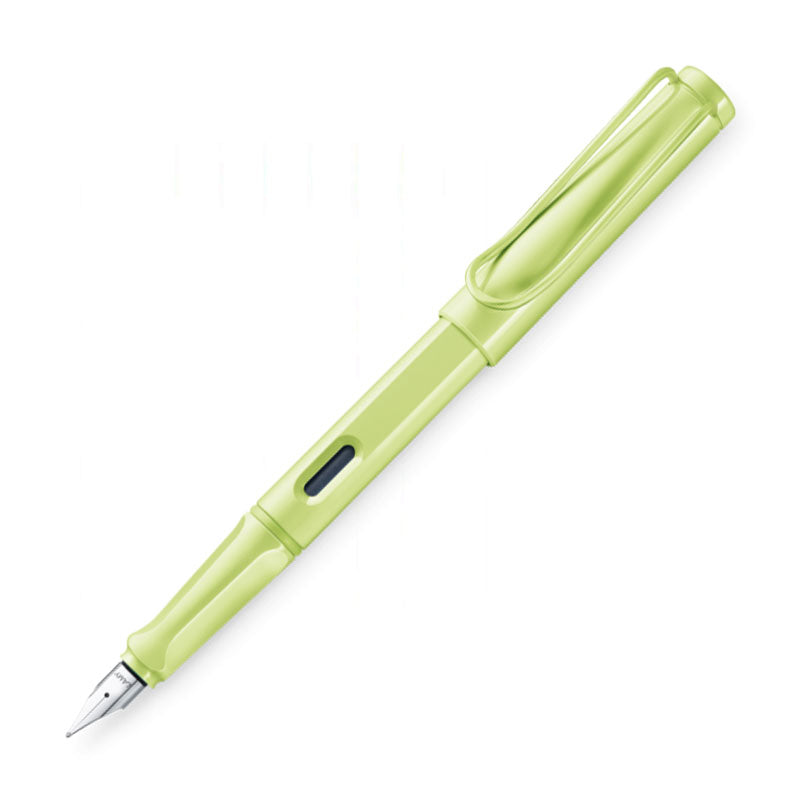 Lamy Safari Fountain Pen - Deelite Special Edition - Spring Green - Fine Nib - Fountain Pens - Bunbougu