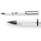 Lamy Safari Fountain Pen - White With Black Clip Special Edition -  - Fountain Pens - Bunbougu