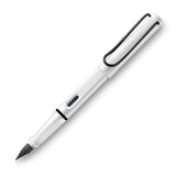 Lamy Safari Fountain Pen - White With Black Clip Special Edition - Extra Fine Nib - Fountain Pens - Bunbougu