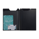 Lihit Lab Noir × Noir All Black Storage Series - Clip File - A5 -  - Binders & Folders - Bunbougu