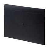 Lihit Lab Noir × Noir All Black Storage Series - Envelope Case - A4 -  - Binders & Folders - Bunbougu