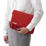 Lihit Lab Smart Fit Carrying Pouch - Orange - B5 -  - Pencil Cases & Bags - Bunbougu