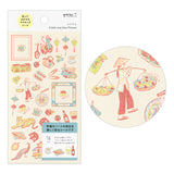 Midori Seal Collection Planner Stickers - Country - Vietnam