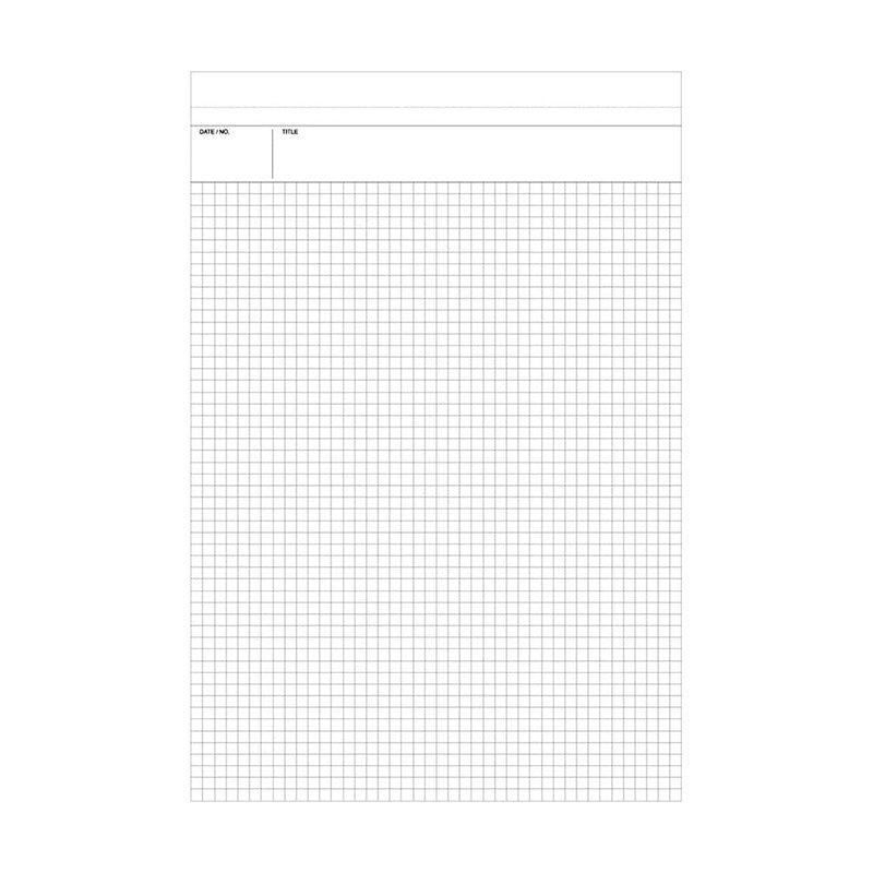 Maruman Mnemosyne HN187FA Notepad Holder with 5 Pockets - 5 mm Grid ...