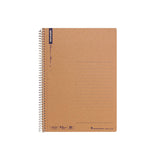 Maruman Spiral Note Basic Notebook - 6.5 mm Ruled - A5