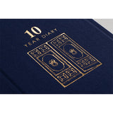Midori 10 Years Diary - Door Design - Navy -  - Diaries & Planners - Bunbougu