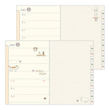 Midori 2027 Pocket Diary - Cats - B6