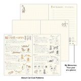Midori 2027 Pocket Diary - Cats - B6