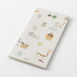 Midori 2027 Pocket Diary - Cats - B6 Slim