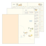 Midori 2027 Pocket Diary - Cats - B6 Slim