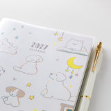 Midori 2027 Pocket Diary - Dogs - B6