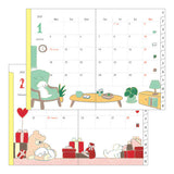 Midori 2027 Pocket Diary - Dogs - B6