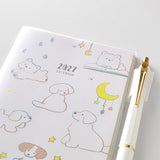 Midori 2027 Pocket Diary - Dogs - B6 Slim