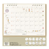 Midori 2027 Ring Calendar - Cats