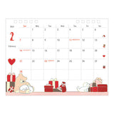 Midori 2027 Ring Calendar - Dogs