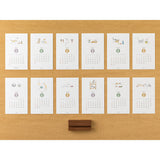 Midori 2027 Stand Calendar - Cats