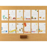 Midori 2027 Stand Calendar - Dogs