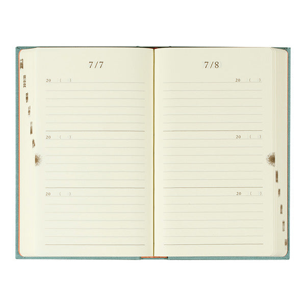 Midori 3 Years Diary - Door Design - Light Blue -  - Diaries & Planners - Bunbougu