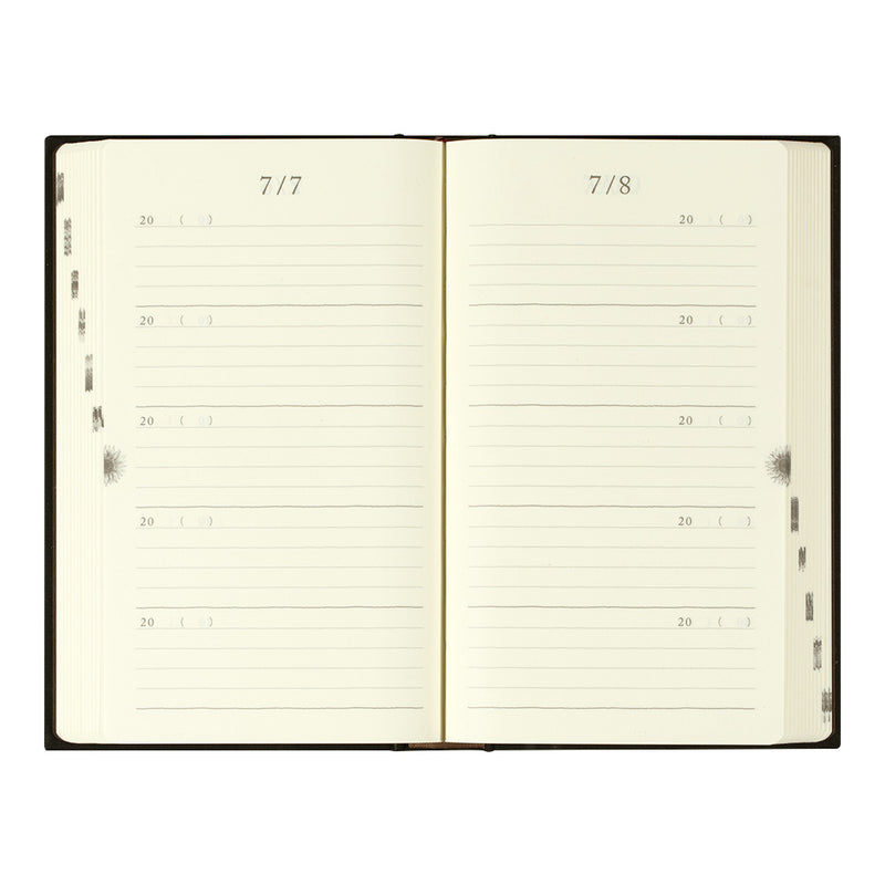 Midori 5 Years Diary - Door Design - Black -  - Diaries & Planners - Bunbougu