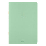 Midori Colour Notebook - 5 mm Dotted - Green - A5 -  - Notebooks - Bunbougu