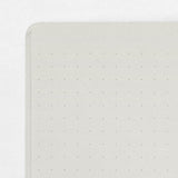 Midori Colour Notebook - 5 mm Dotted - Grey - A5 -  - Notebooks - Bunbougu